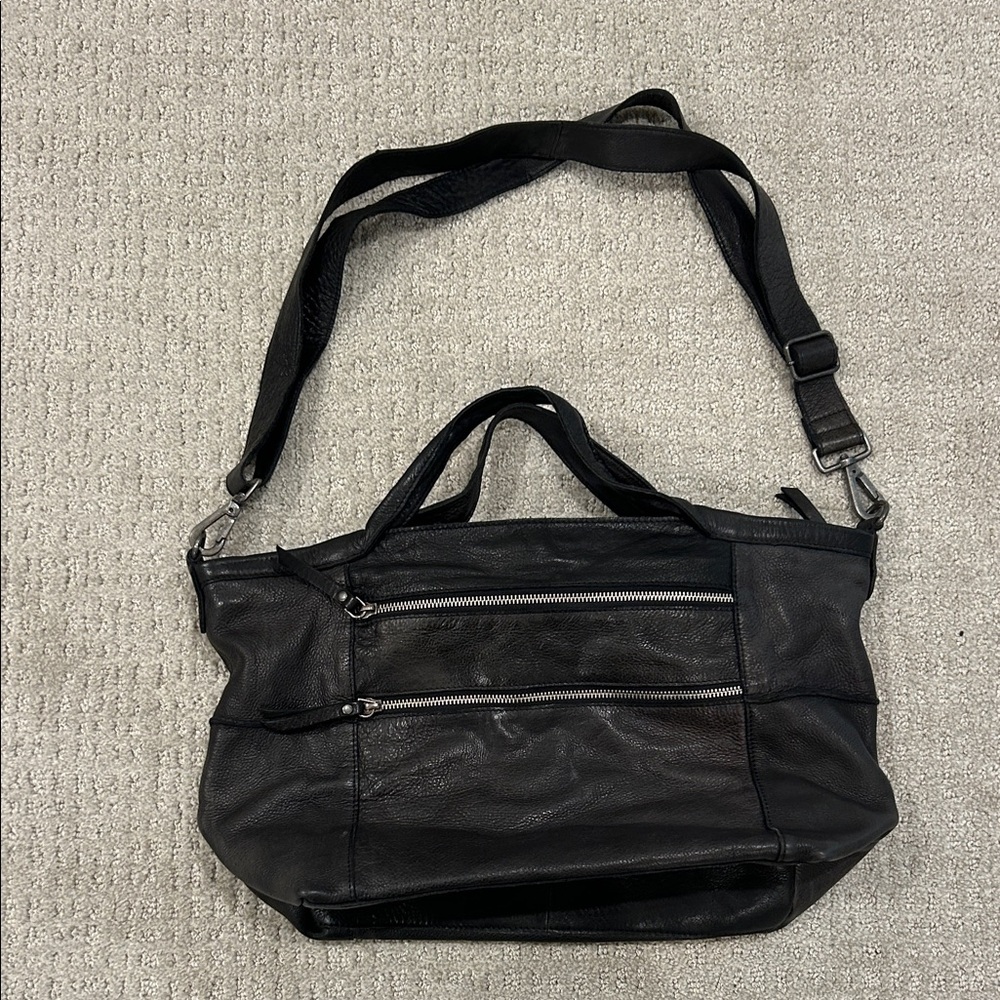 Latico Leather Black Shoulder Bag